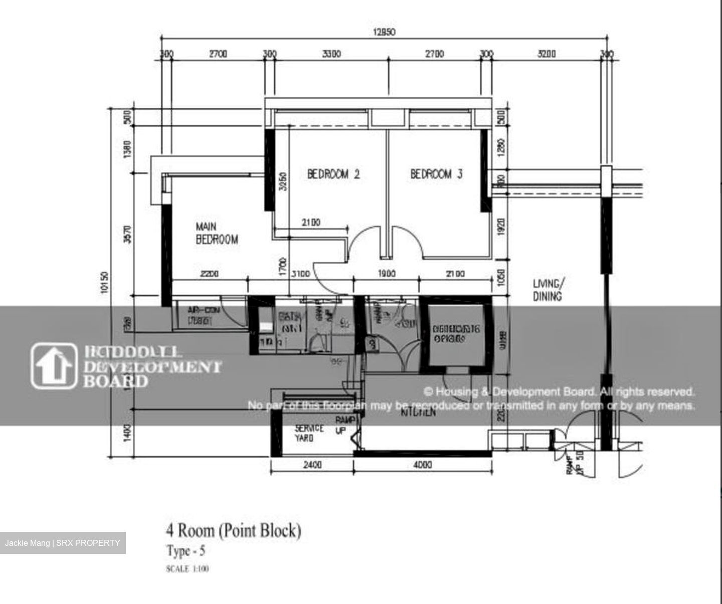 Blk 61C Strathmore Green (Queenstown), HDB 4 Rooms #566712241